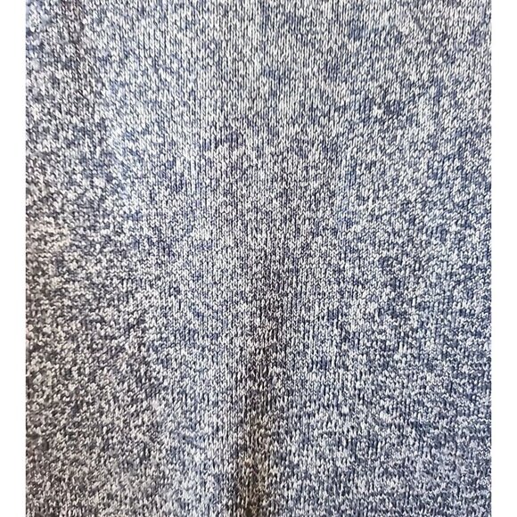 Old Navy 1/4 Zip Pullover Sweater Men's Medium Blue Raglan Sleeve Mock Neck - Picture 7 of 9